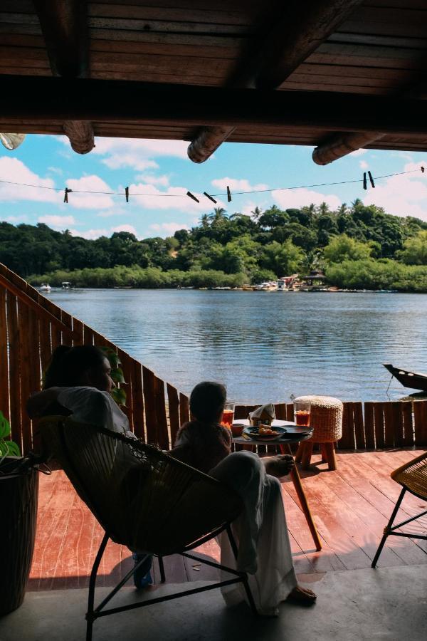 Вилла Casinha Azul Caraiva - Casa Completa Na Beira Do Rio Экстерьер фото